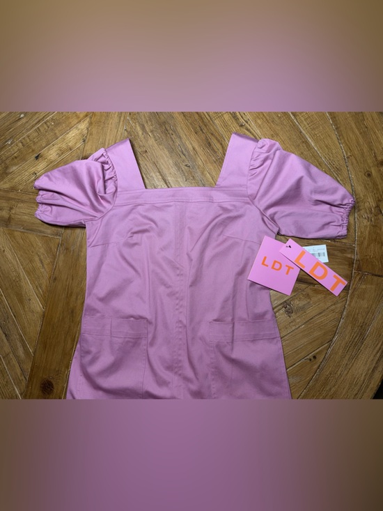 NWT LDT Le Superbe Mauve-a-lous Floral Princess Sleeve Midi Dress - 4 - Picture 11 of 11